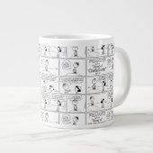 Herinneringen van Charlie Brown bij de pitcher's h Extra Grote Beker (Voorkant rechts)