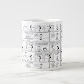 Herinneringen van Charlie Brown bij de pitcher's h Extra Grote Beker (Voorkant)