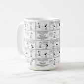 Herinneringen van Charlie Brown bij de pitcher's h Koffiemok (Voorkant links)