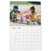 Herinneringen van het goede leven! Zon, Zee, zand Kalender (Feb 2026)