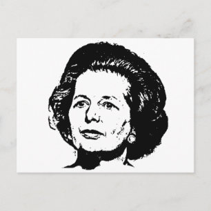 Herinneringen van Margaret Thatcher Briefkaart