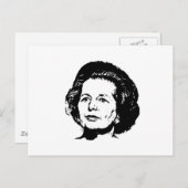 Herinneringen van Margaret Thatcher Briefkaart (Voorkant / Achterkant)