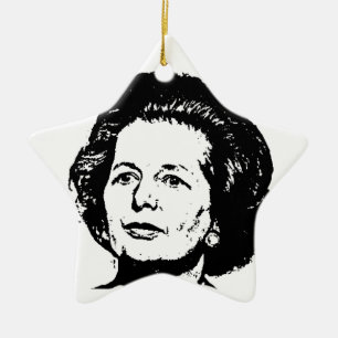 Herinneringen van Margaret Thatcher Keramisch Ornament