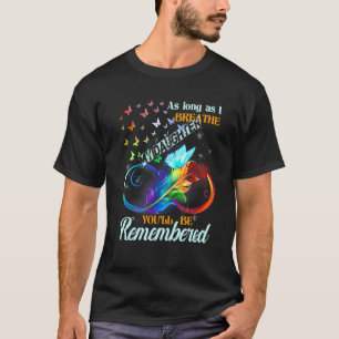 Herinneringen van mijn dochter in de hemel herinne t-shirt