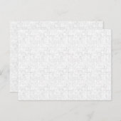 Herinneringen vastleggen met vintage aangepaste an briefkaart (Voorkant / Achterkant)