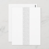 Herinneringen vastleggen met vintage aangepaste an briefkaart (Voorkant / Achterkant)