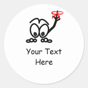 Herinneringen Vergeet het niet Ronde Sticker