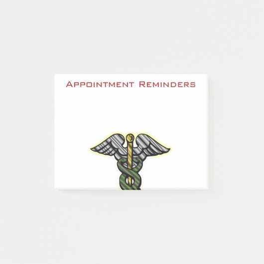 Herinneringen voor benoeming Post-IT Opmerkingen Post-it® Notes (Voorkant)