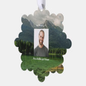 Herinneringsaandenken Bergmeer Landschap  Ornament Kaart (Links)