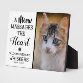 Herinneringsfoto Memoriaal Huisdier Fotoplaat (Zijkant)