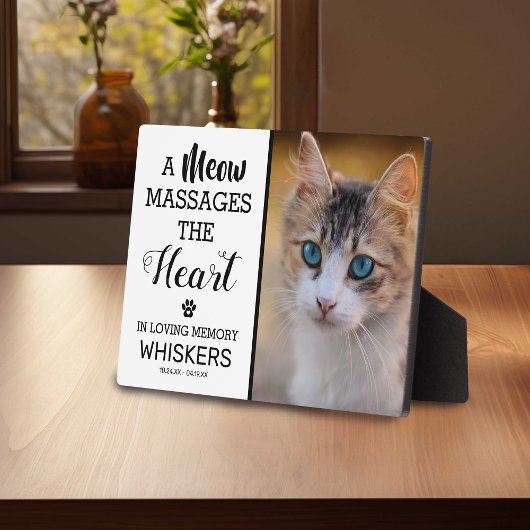 Herinneringsfoto Memoriaal Huisdier Fotoplaat