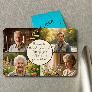 Herinneringsfoto's en sentiment Herdenkingsfoto Magneet