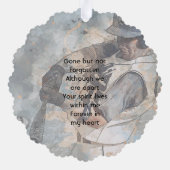 Herinneringskaart Baseball Sport Ornament Kaart (Achterkant)