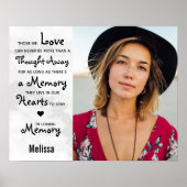 Herinneringsmonument Ter liefdevolle herinnering F Poster (Voorkant)