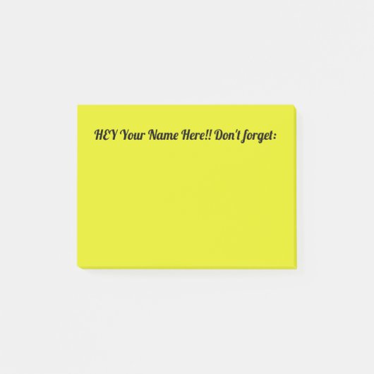 Herinneringsnotitie Post-it® Notes (Voorkant)