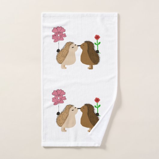 Hérisson  (Serviette à main)