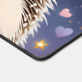 Hérisson adorable avec des étoiles et des cœurs (Coin)