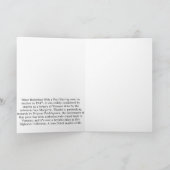 Hérisson avec une carte de voeux perle (Intérieur)