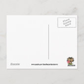 Hérisson de carte postale (Dos)