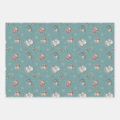 Hérisson de vacances Papier d'enveloppement saison (Devant)