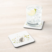 Hérisson dessous de verre en plastique dur (Côté Droit)