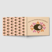 Hérisson dormant et fleurs Livre d'or (Complet)