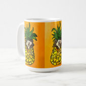 Hérisson et tasse à café à l'ananas (Devant gauche)