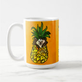Hérisson et tasse à café à l'ananas (Gauche)