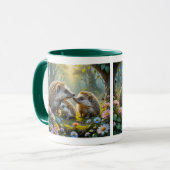Hérisson Famille Mug (Devant gauche)