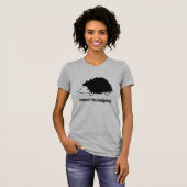 Hérisson - Respectez le T-shirt du hérisson (Devant entier)