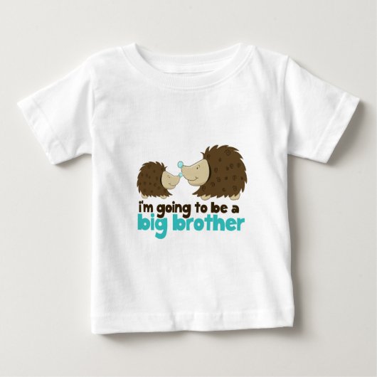 Hérisson T-shirt enfant Big Brother (Devant)