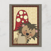 Hérisson toute carte postale (Devant)