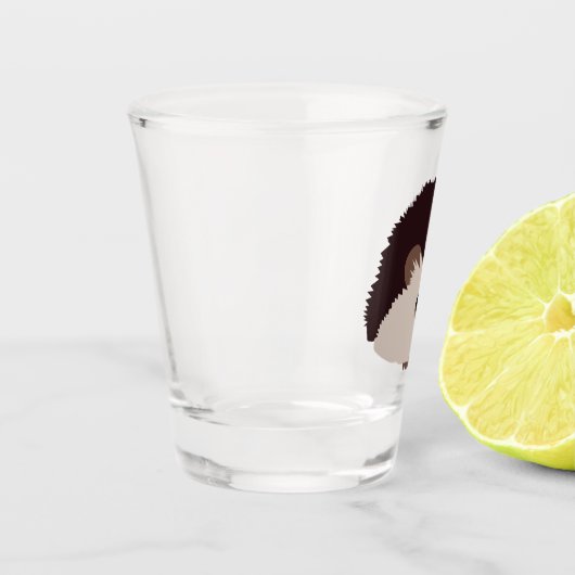 Hérisson - verre à liqueur (Gauche)