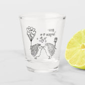 hérisson Verre de tir (Devant)