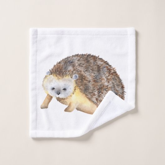 Hérissons adorables (Gant de toilette)