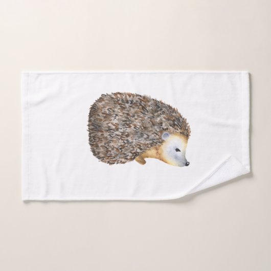 Hérissons adorables (Serviette à main)