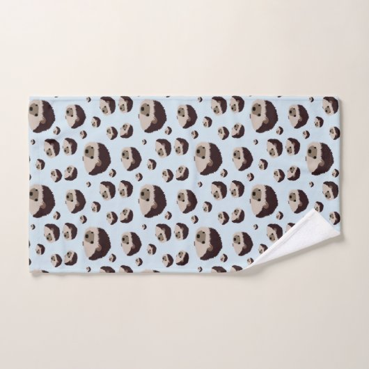 Hérissons - serviettes (Serviette à main)