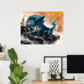 Héritage Livre 4 Poster (Bureau à domicile)