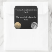 Hérite les étoiles ! Sticker pour votre ordinateur (Sac)