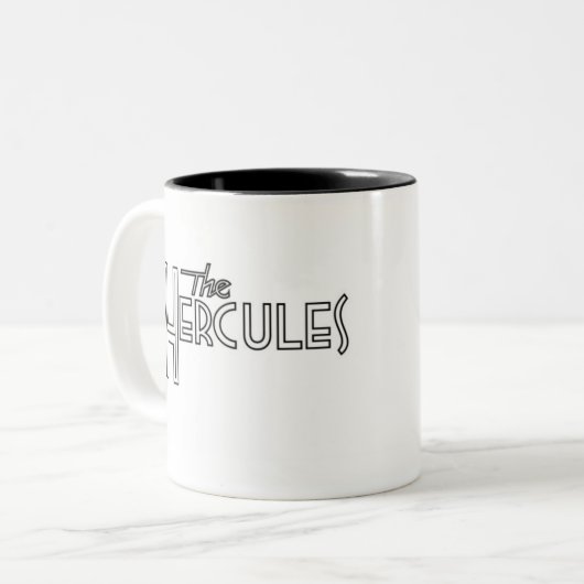 Herk Deco Coffee Mok (Voorkant links)