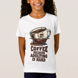 Herkenbare Volwassen Humor Koffie Liefhebber T-shirt