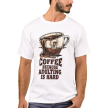 Herkenbare Volwassen Humor Koffie Liefhebber