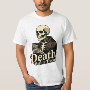 Herkenbare Volwassen Humor Koffie Liefhebber T-shirt