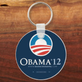 Herkozen President Barack Obama 2012 Sleutelhanger (Voorkant)