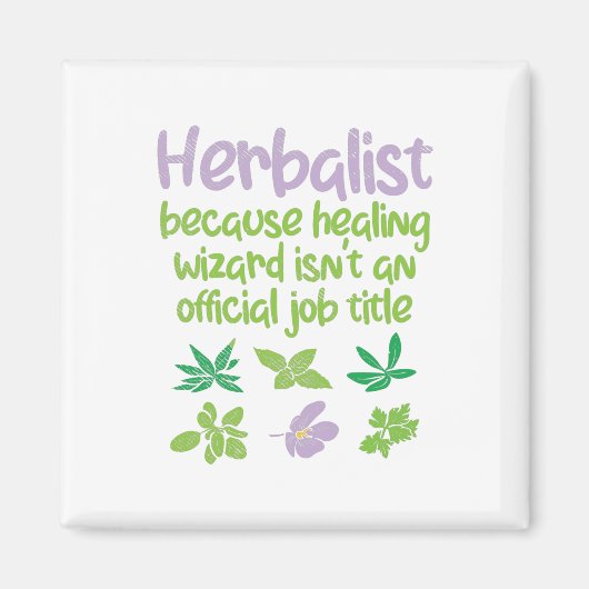 Herlabt Herbs Funny Magneet (Voorkant)