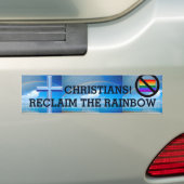 HERLAIM DE RAINBOW BUMPERSTICKER (Op auto)