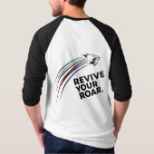 Herleef je gebulder - laat je innerlijke kracht lo t-shirt (Achterkant)