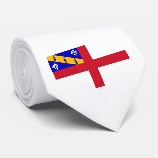 Herm Flag Stropdas (Opgerold)