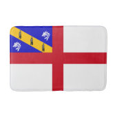 Herm-vlag Badmat (Voorkant)