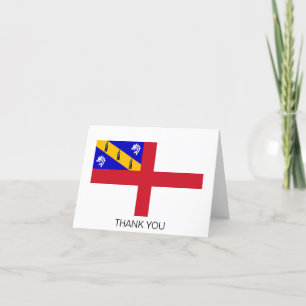 Herm-vlag Bedankkaart